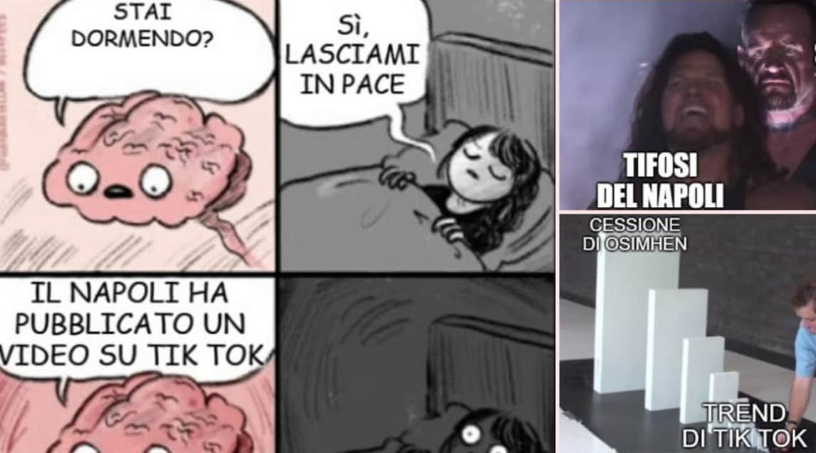 Napoli, Osimhen è un caso e i social si scatenano con le ironie