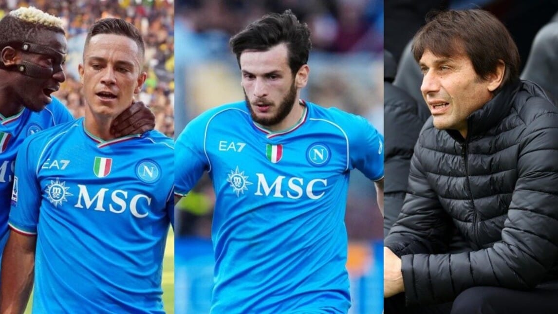 Il Napoli di Conte giocherebbe così: modulo nuovo e probabile formazione
