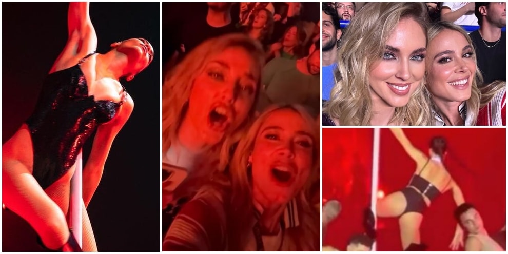 Elodie super sexy, la pole dance fa scatenare Diletta Leotta e Chiara Ferragni