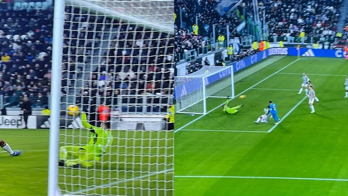 Szczesny pazzesco, parata miracolosa su Di Lorenzo in Juve-Napoli!