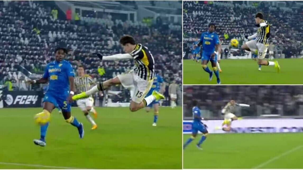 Juve, Yildiz show in acrobazia: il gol al Frosinone è una splendida perla!