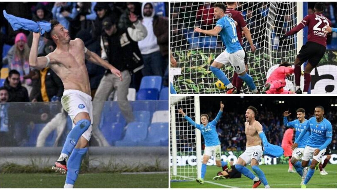 Festa Napoli: il gol di Rrahmani decide il derby e fa impazzire il Maradona