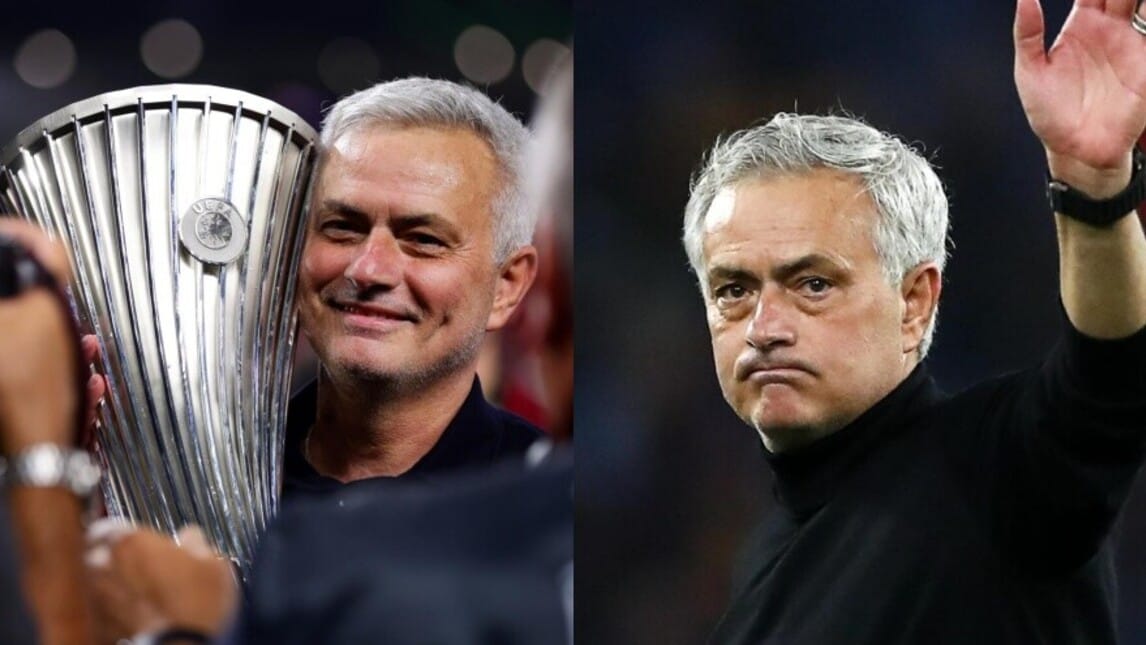 Mourinho, le foto più belle della sua storia alla Roma