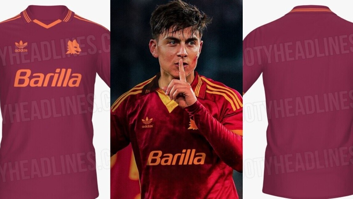 Roma, l'indiscrezione: questo il possibile kit remake del '94