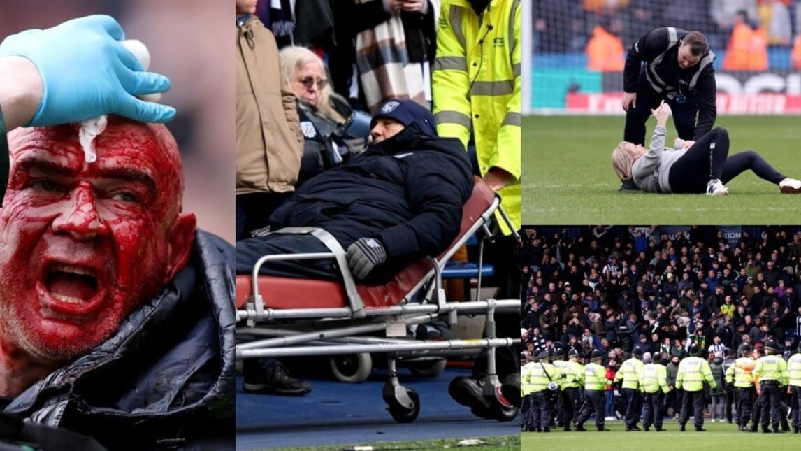 Rissa infernale in FA Cup: sangue, feriti e invasione di campo