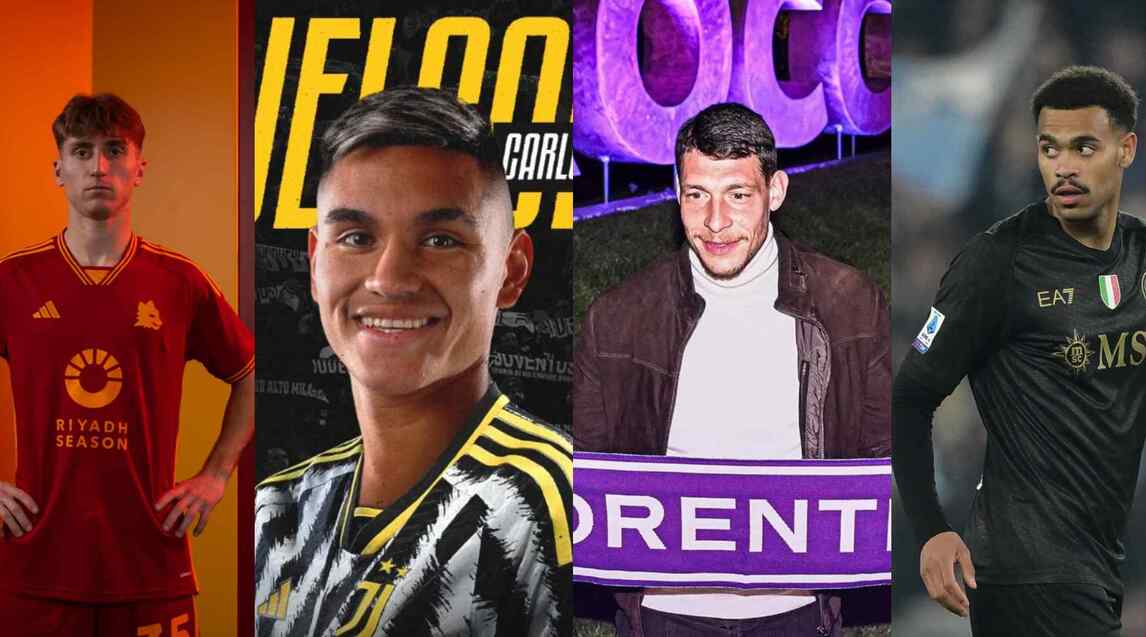 Calciomercato, tutti gli acquisti della sessione invernale
