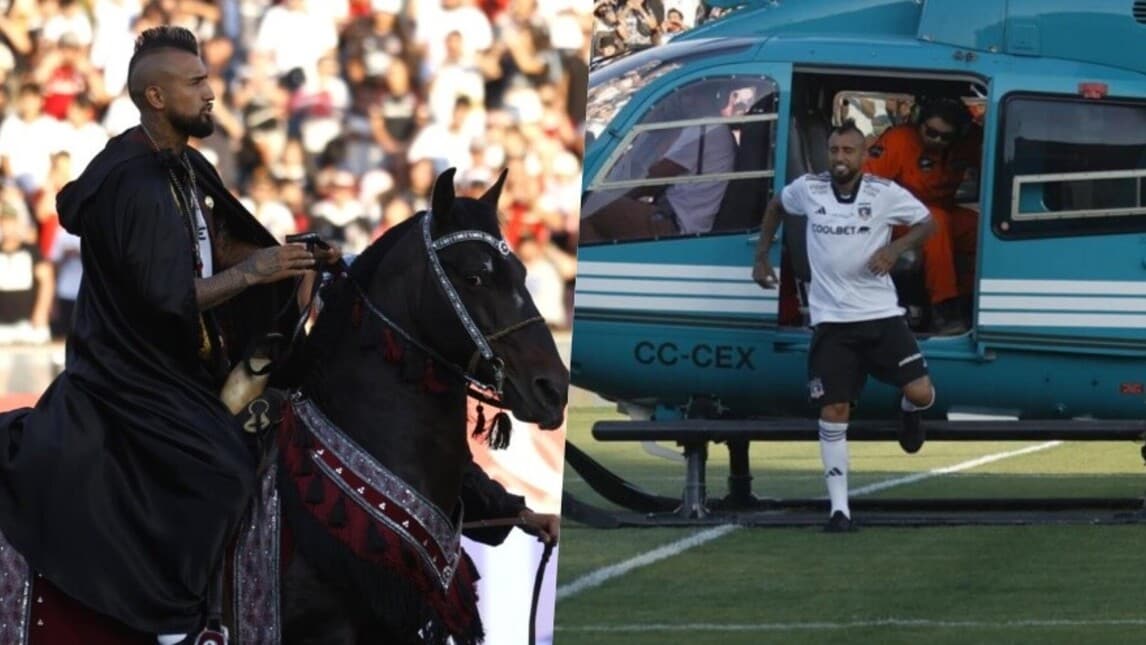 Vidal è tornato a casa: accoglienza da brividi al Colo Colo