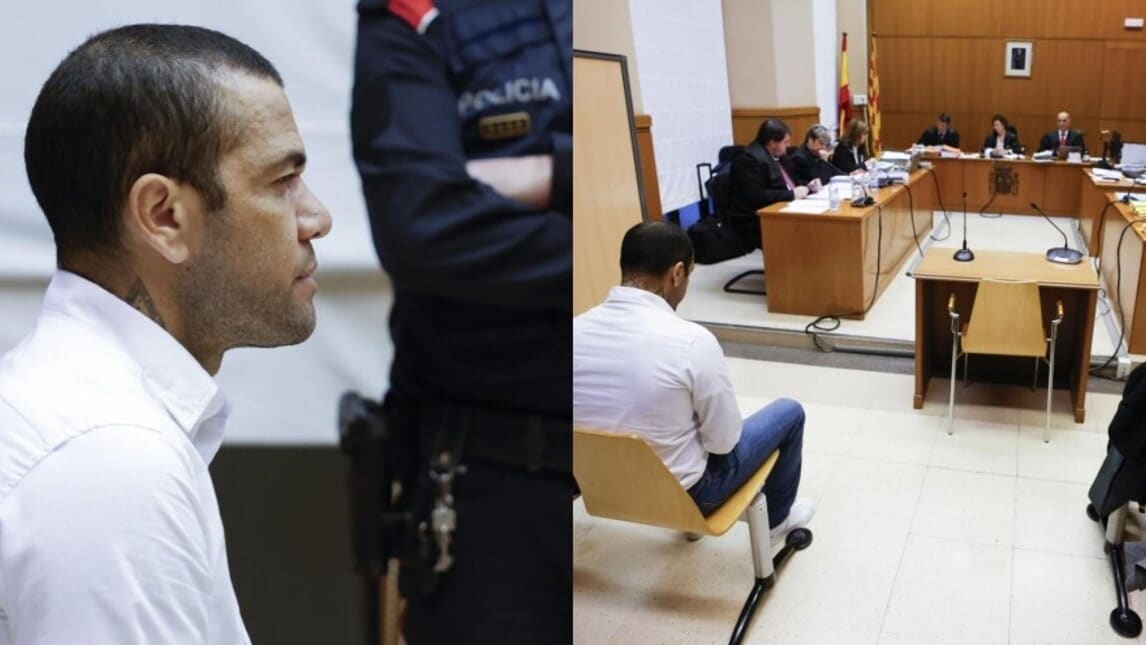 Dani Alves in tribunale a Barcellona: il primo giorno davanti ai giudici