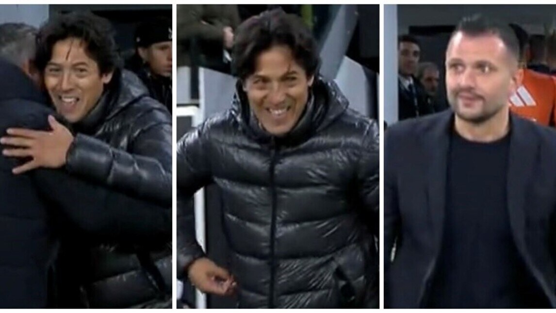 Pepe e Camoranesi, festa Juve all'Allianz Stadium