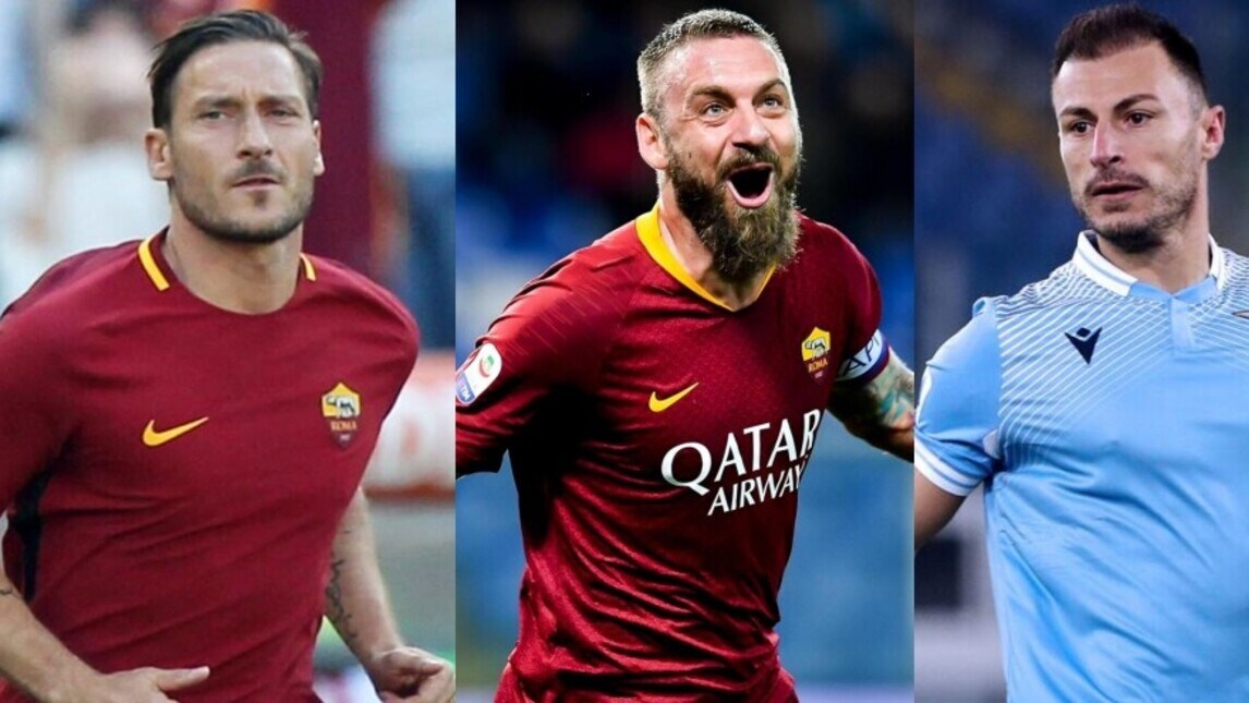 Serie A, da Totti a De Rossi fino a Radu: la top 10 dei calciatori più 'fedeli'