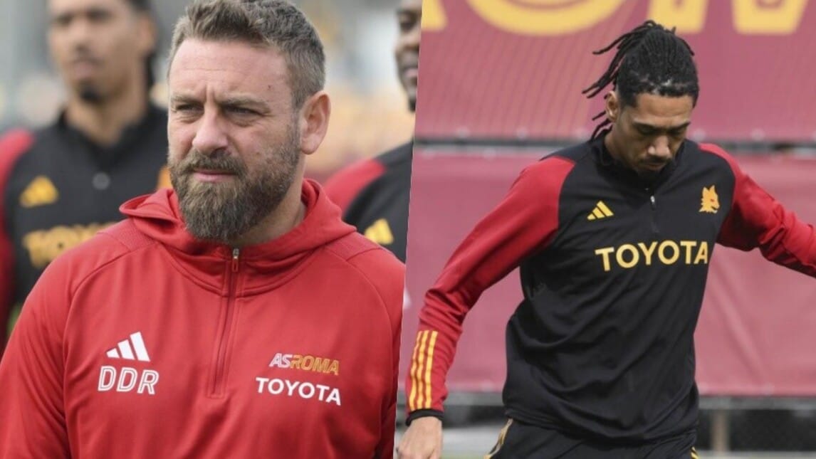 La Roma a Trigoria verso il Torino: Pellegrini riposa, Smalling insiste