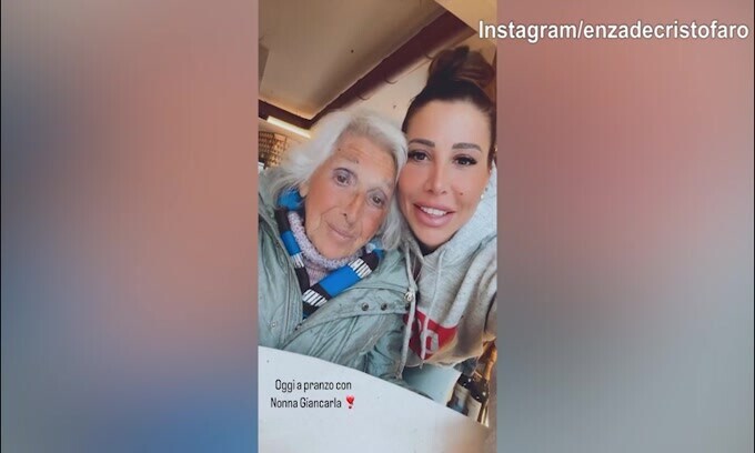 Lady D'Ambrosio incontra nonna Giancarla