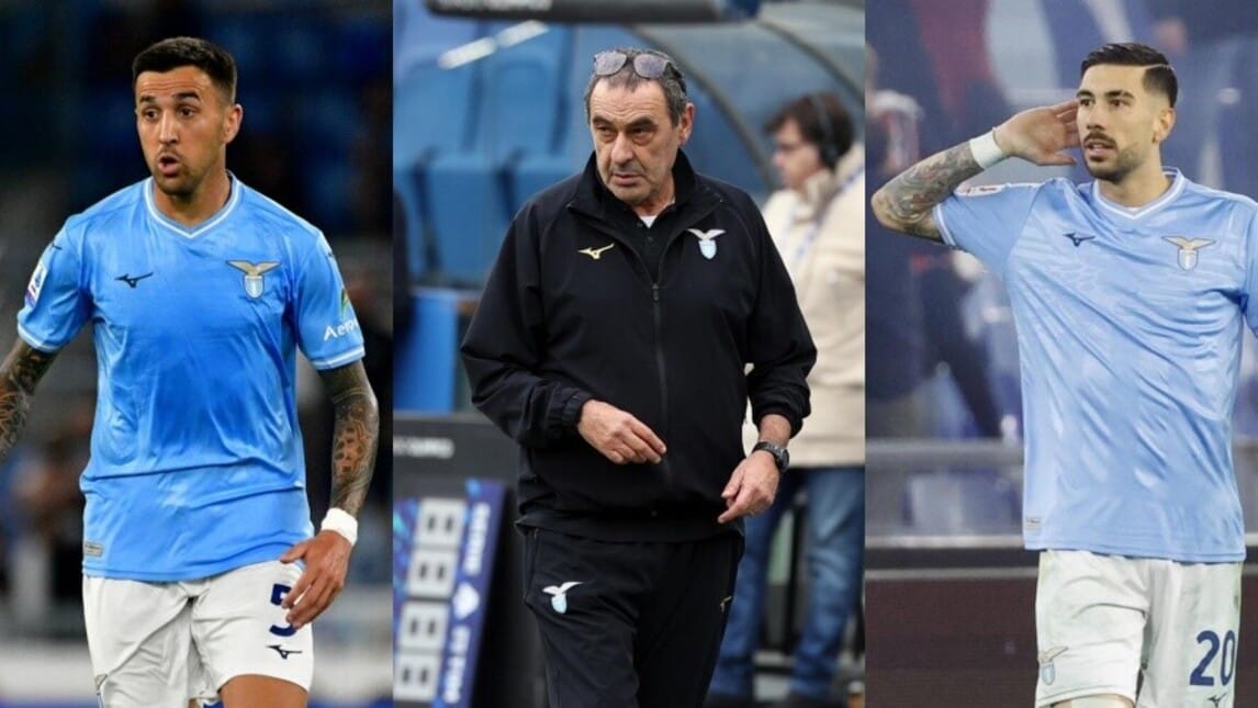 Lazio, la probabile formazione di Sarri contro il Milan