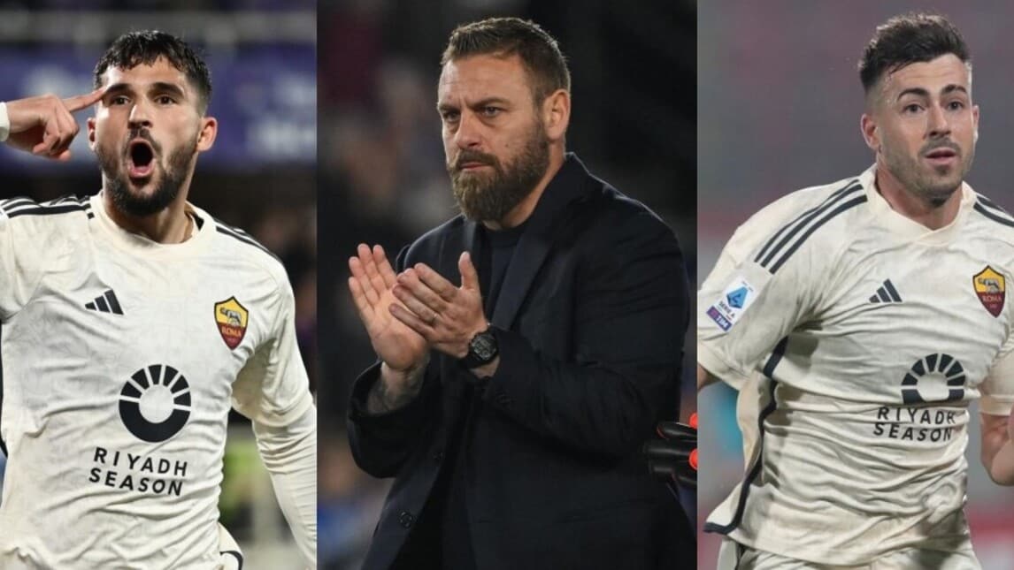 Roma-Sassuolo, la formazione ufficiale di De Rossi