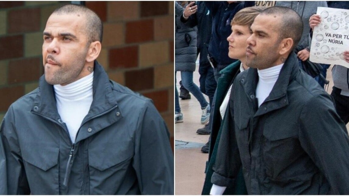 Dani Alves esce dal carcere dopo 14 mesi: le prime foto