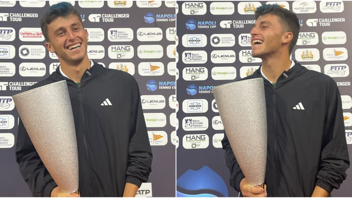 Nardi trionfa a Napoli e si tinge i capelli d'azzurro!