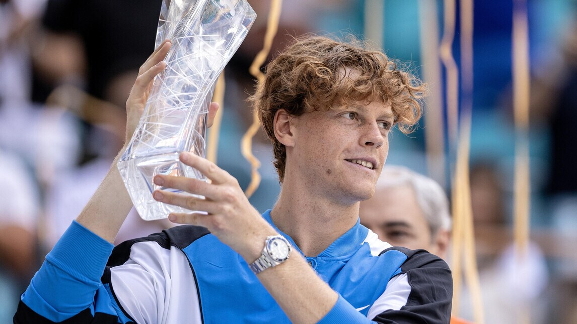 Sinner conquista Miami: la festa dopo la vittoria in finale