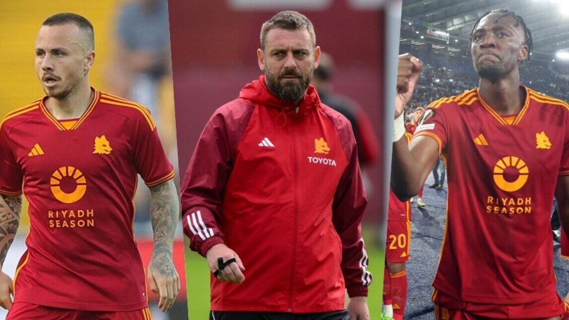 Roma, la formazione ufficiale di De Rossi contro il Bologna