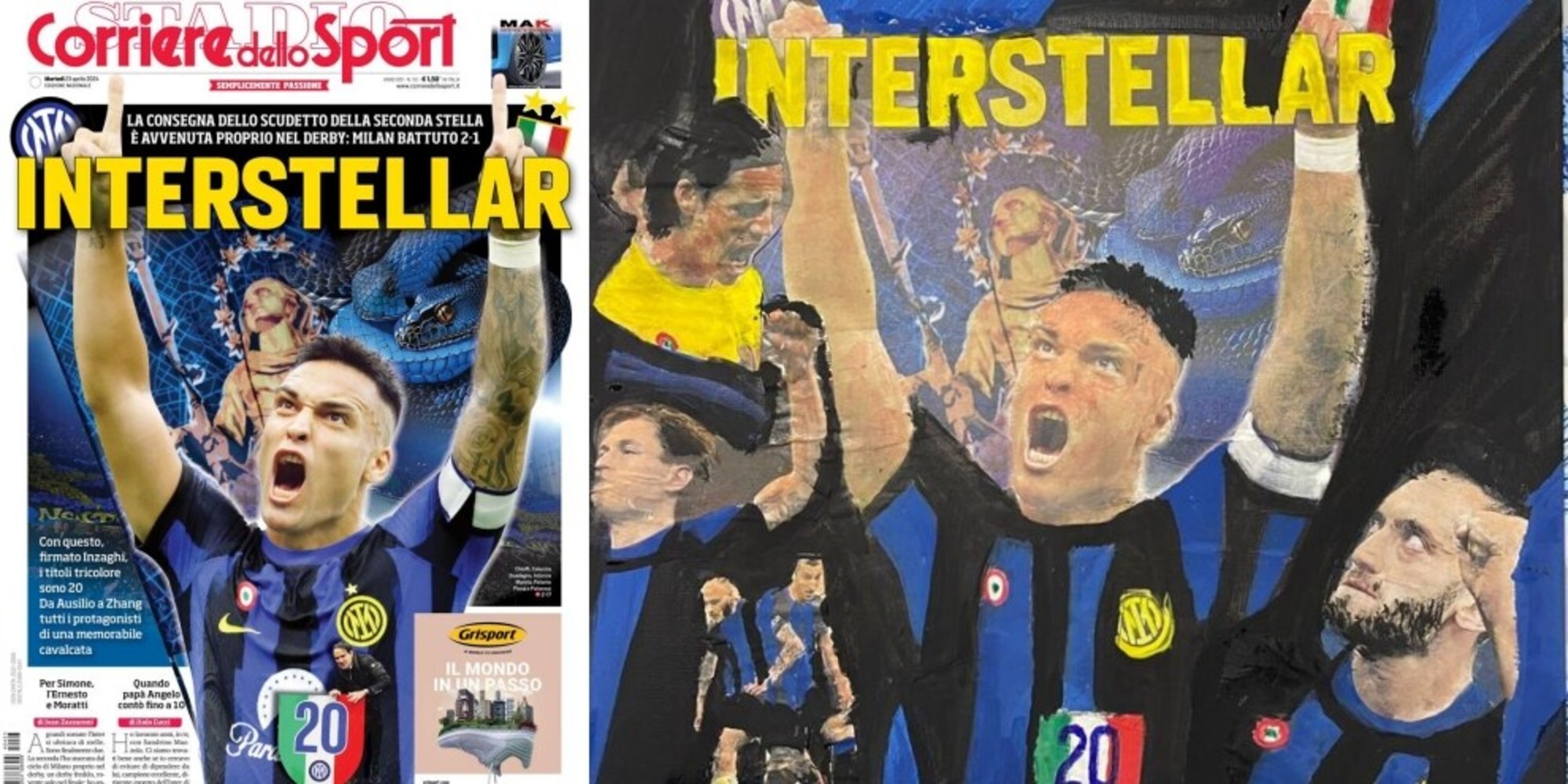 prima pagina del corriere dello sport