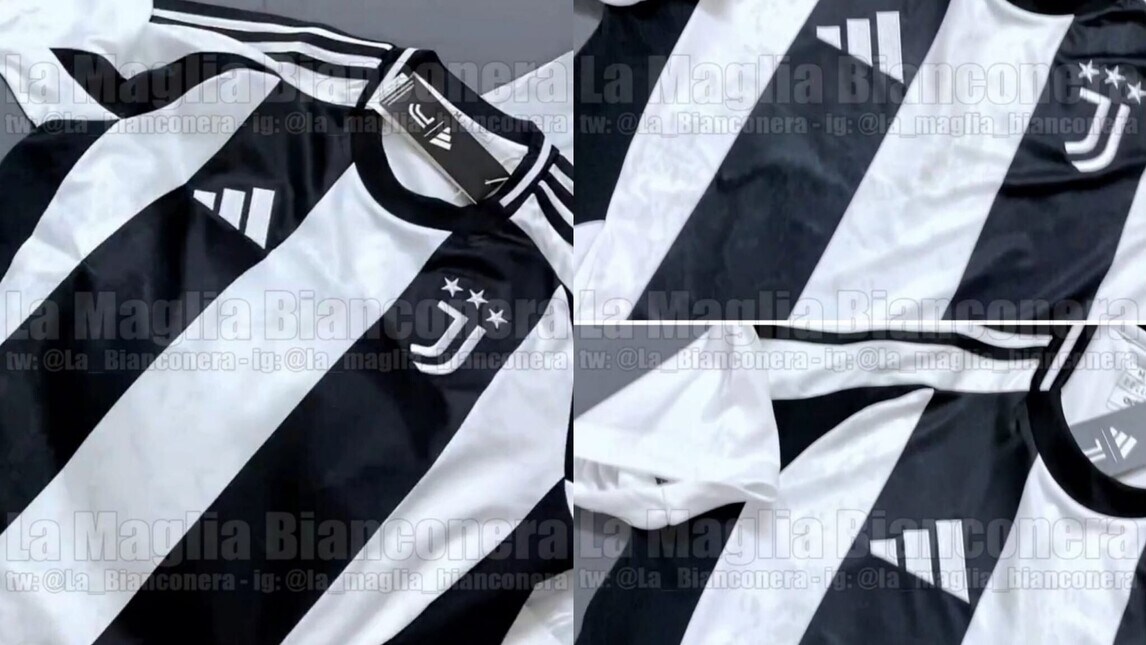 Nuova maglia Juve, lo spoiler: tutti i dettagli della stagione 2024/25