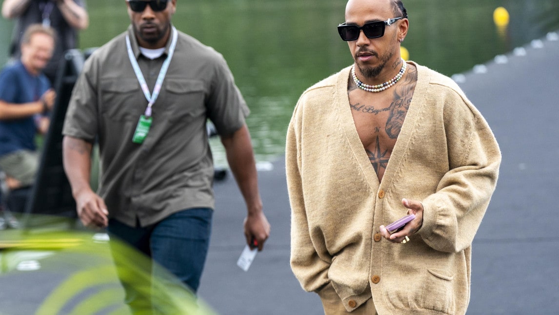 Hamilton, che look in Canada: le foto sono virali