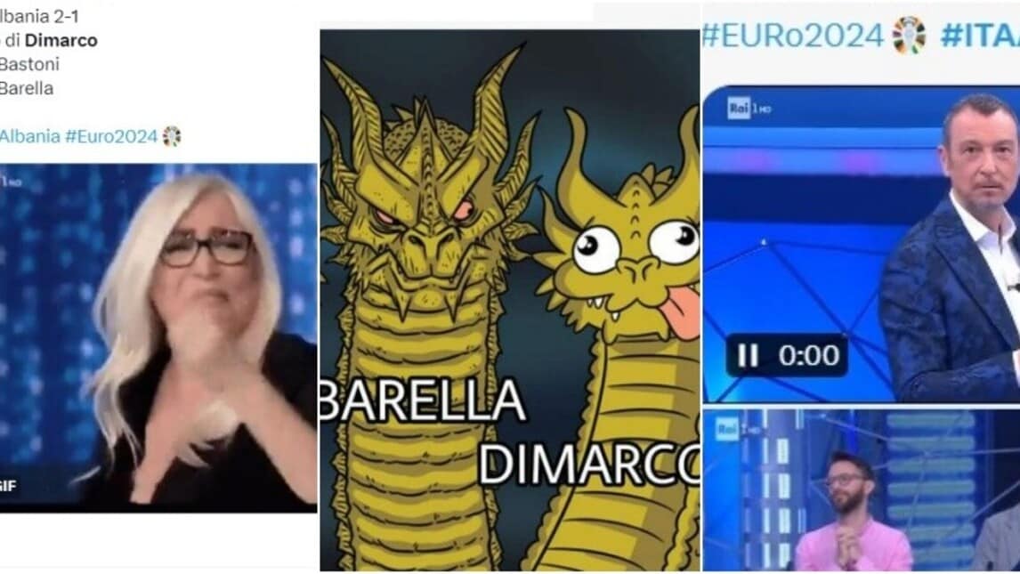 Dimarco, errore in Italia-Albania: le ironie social, tifosi scatenati
