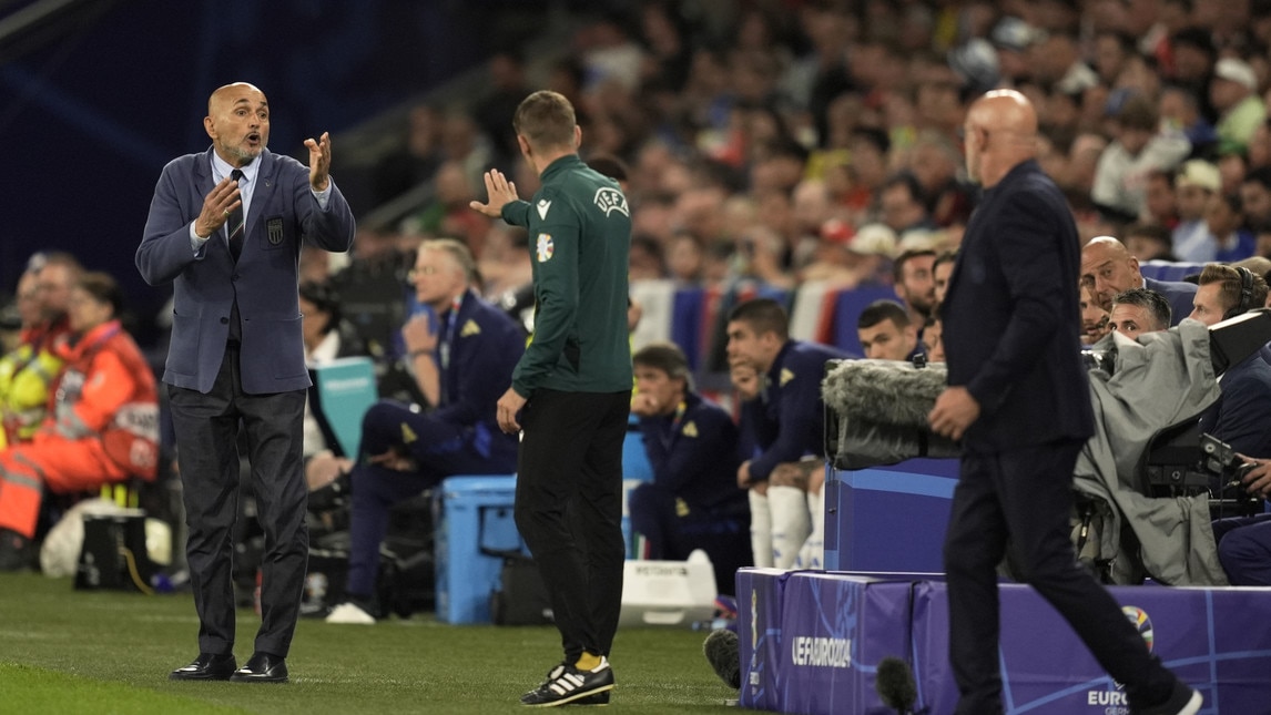 Scontro tra Spalletti e De la Fuente durante Spagna-Italia
