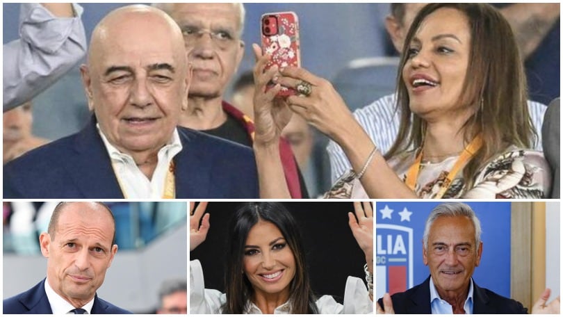 Matrimonio Adriano Galliani e Helga Costa: la lista degli invitati da Allegri alla Gregoraci