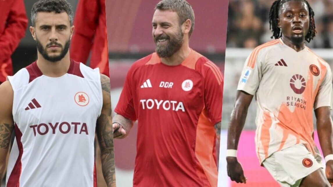 Roma, la formazione ideale di De Rossi