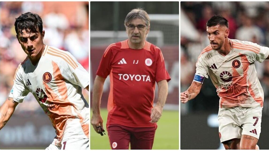 Roma, la possibile formazione di Juric