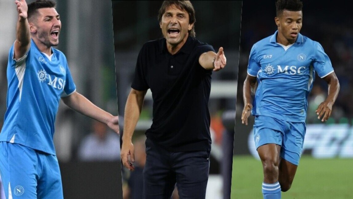 Napoli-Palermo, la probabile formazione di Conte