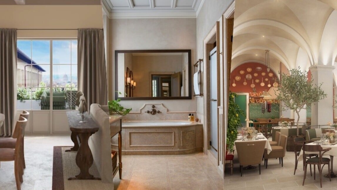 I Friedkin aprono un nuovo resort di lusso a Firenze: stanze da sogno