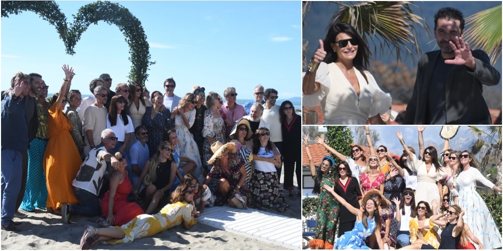 Buffon e Ilaria D'Amico, festa in spiaggia dopo il matrimonio: ecco chi c'era