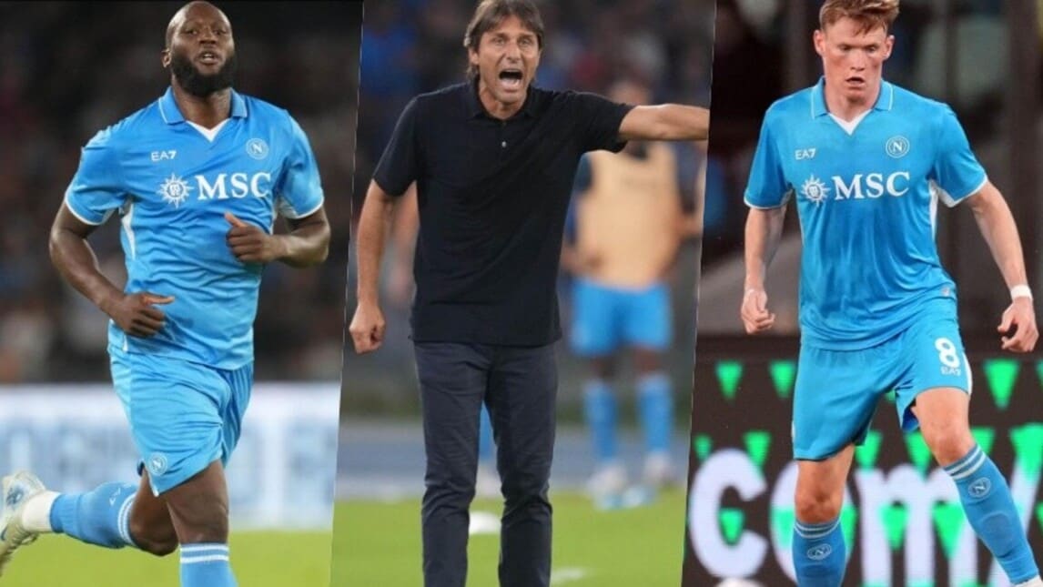 Napoli-Como, la formazione ufficiale di Conte