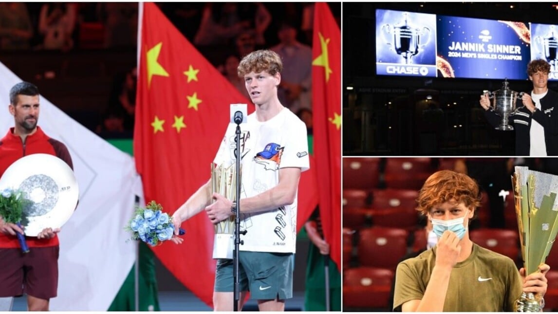 Sinner, le 17 vittorie e le 5 sconfitte nelle 22 finali Atp in carriera