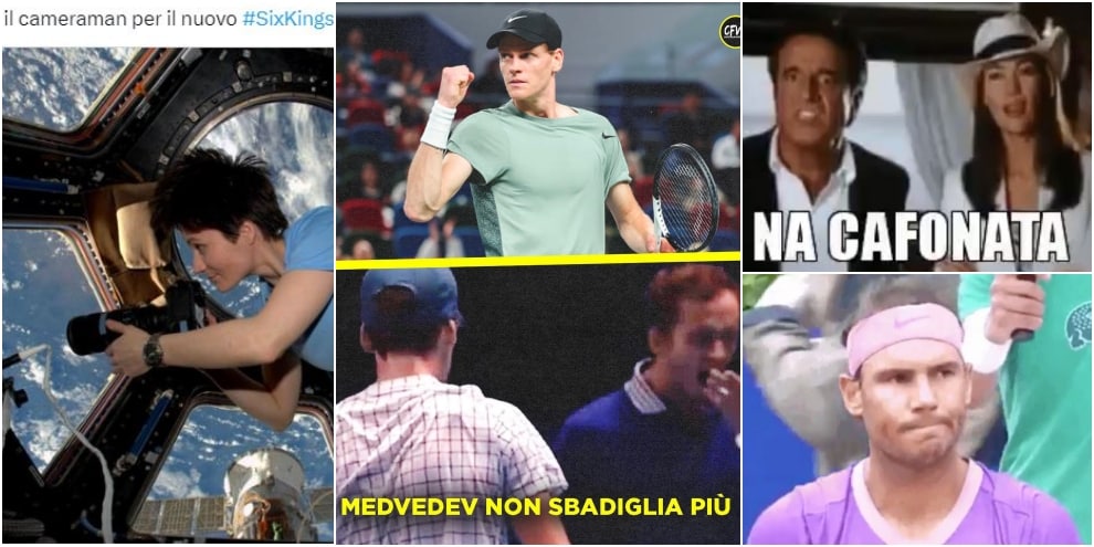 Sinner annienta Medvedev al Six Kings Slam: ma le telecamere scatenano i social!