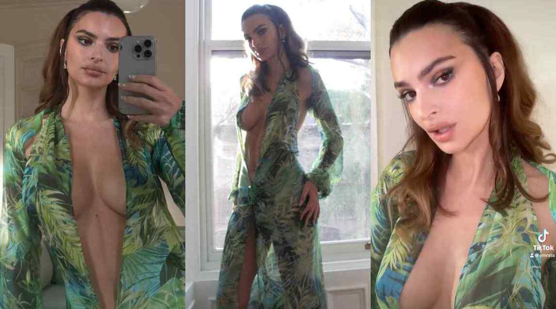 Emily Ratajkowski pazzesca per Halloween: le foto hot scatenano i fan