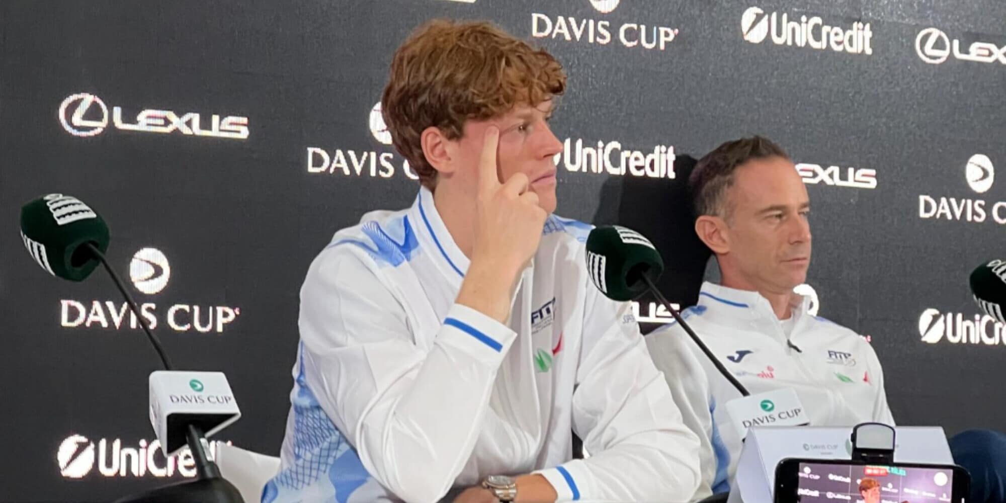 Sinner e Berrettini pronti per la finale di Coppa Davis: la conferenza stampa e le dichiarazioni