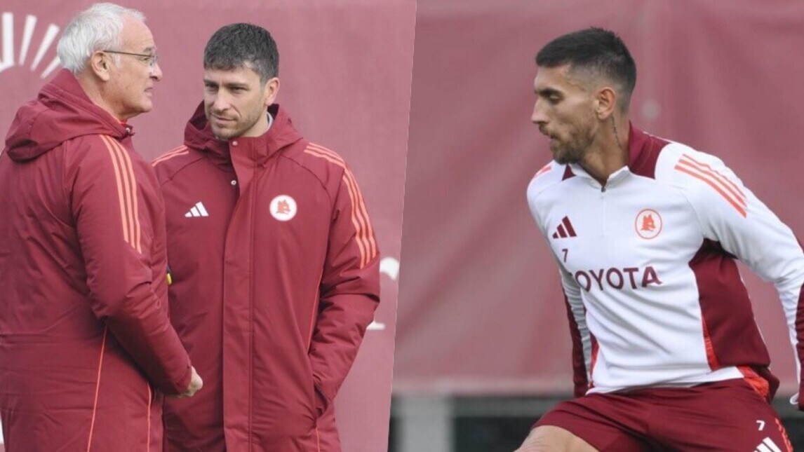 Roma, tutti in campo dopo l’Atalanta. E Ranieri parla con Ghisolfi