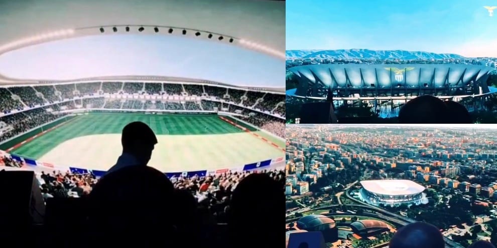 Le prime foto del nuovo stadio della Lazio: il Flaminio si trasforma