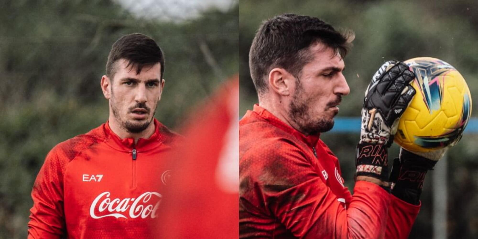 Napoli, ecco Scuffet: primo allenamento con la squadra