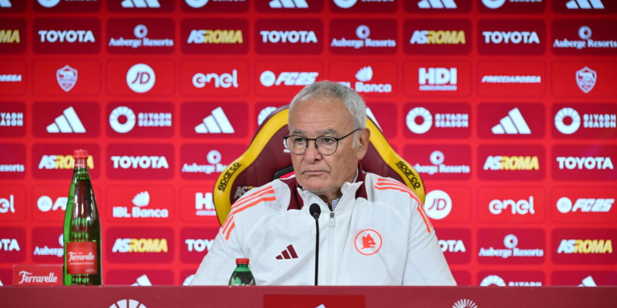 Roma, le parole di Ranieri in conferenza. Lazio: la replica del Dott. Antonini