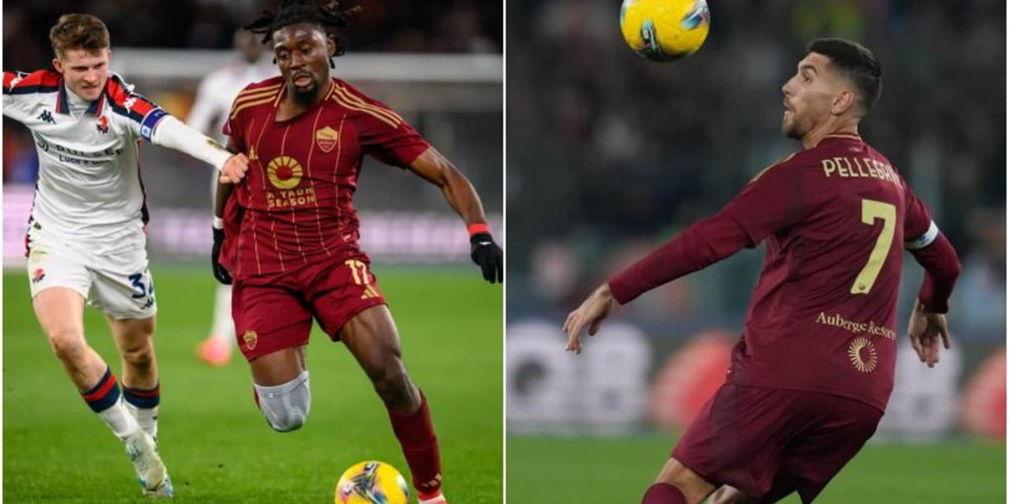 Pagelle Roma: colonna Koné, Pellegrini delude ancora