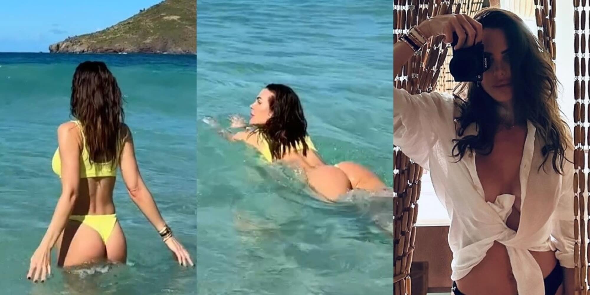 Ilary Blasi da urlo: tuffo in mare e selfie bollenti, social in tilt