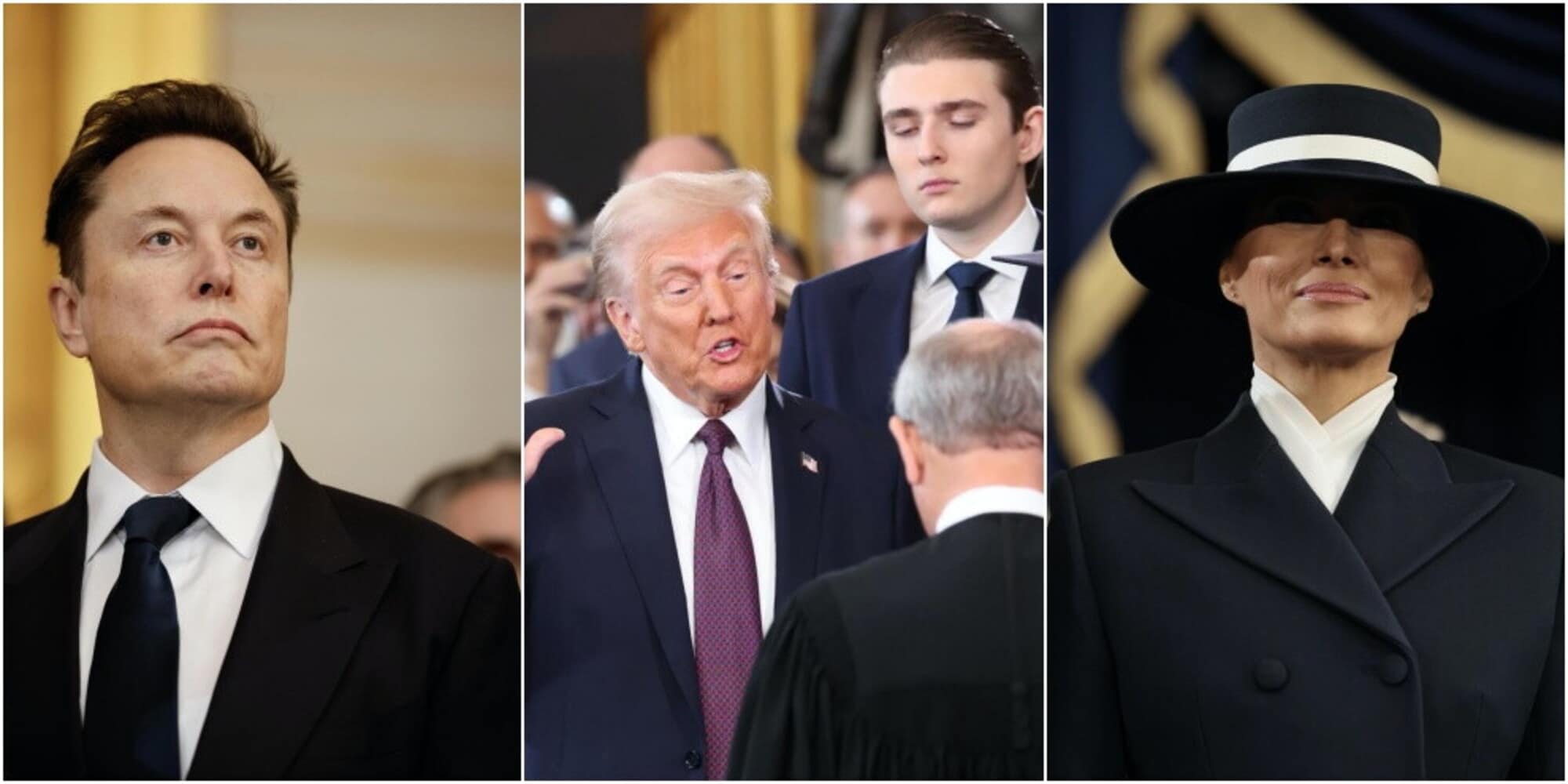 Trump presidente, Elon Musk, Melania e il cappello virale: gli invitati e chi c'era al giuramento

