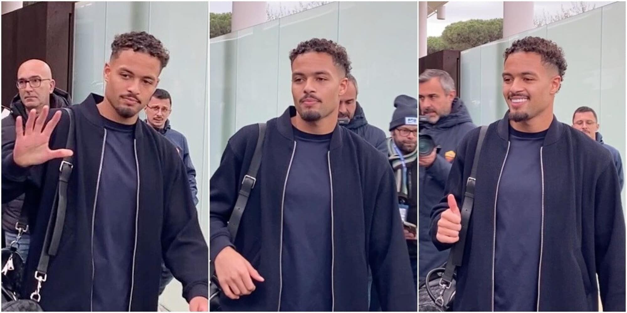 Roma, l'arrivo di Rensch a Ciampino: tutte le FOTO