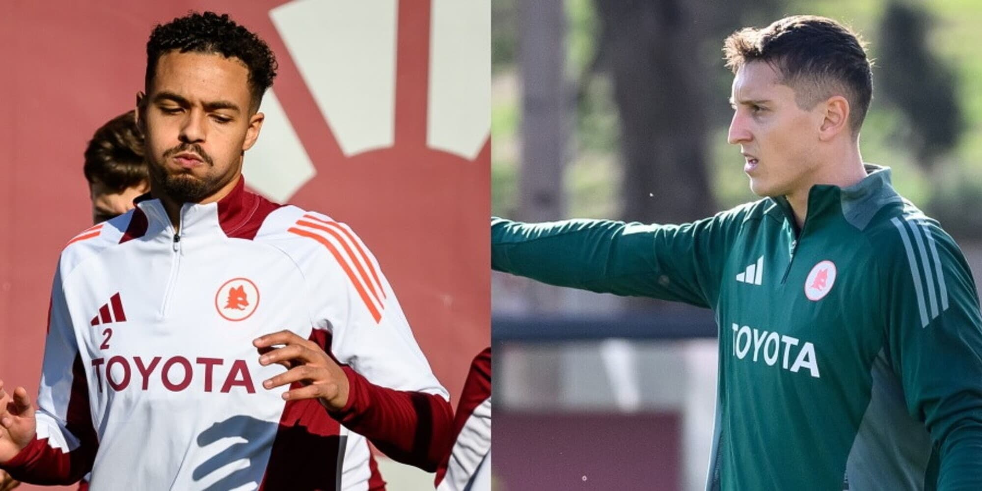 Roma, ecco Rensch e Gollini: primo allenamento in gruppo