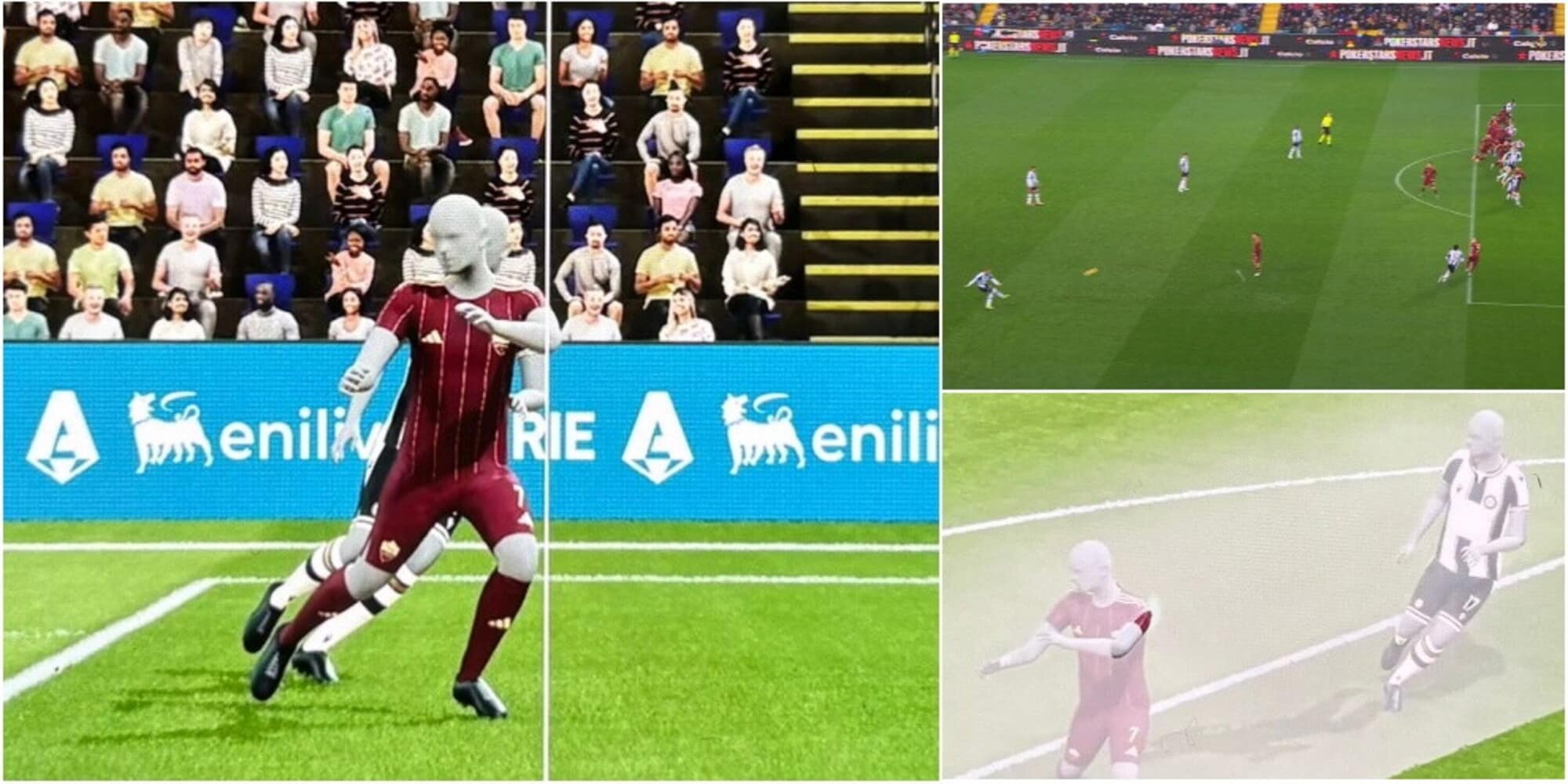 Udinese-Roma, Lucca in gioco per millimetri: il Var chiarisce la posizione prima del gol