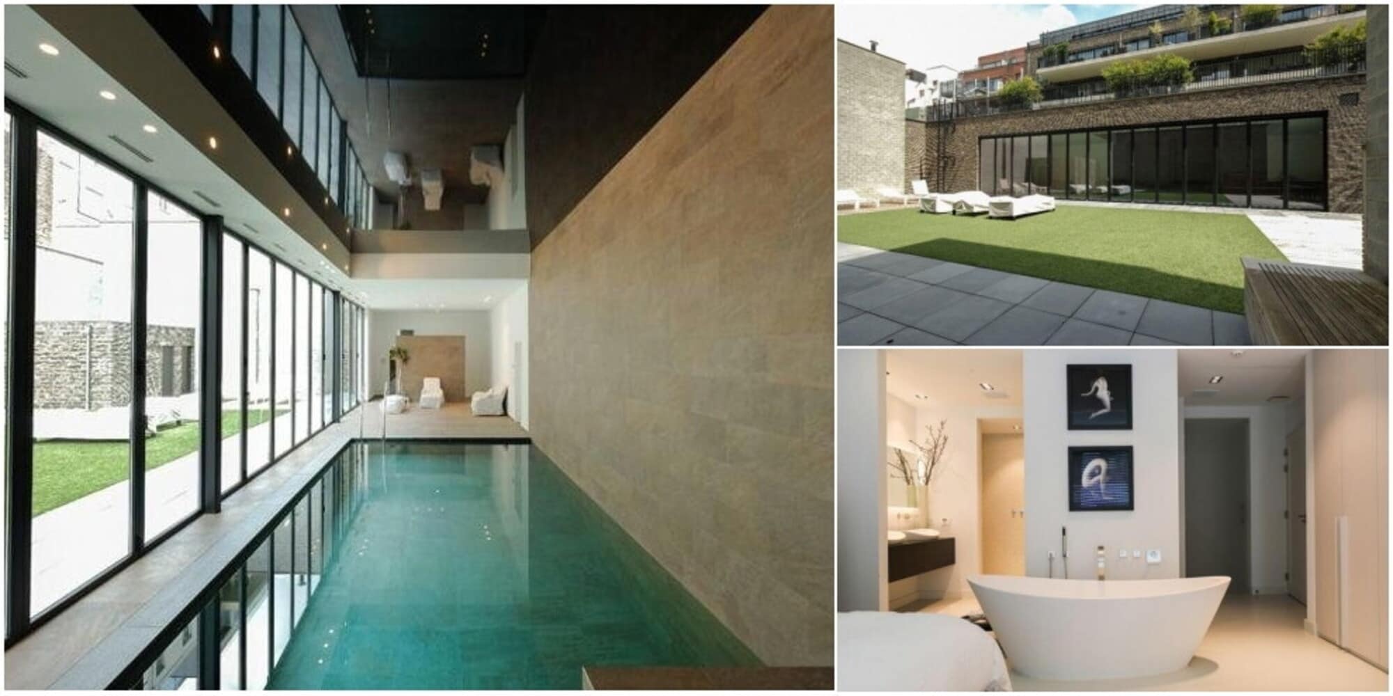 Piscina, specchio d'oro e tappeto zebrato: la casa in Belgio di Nainggolan