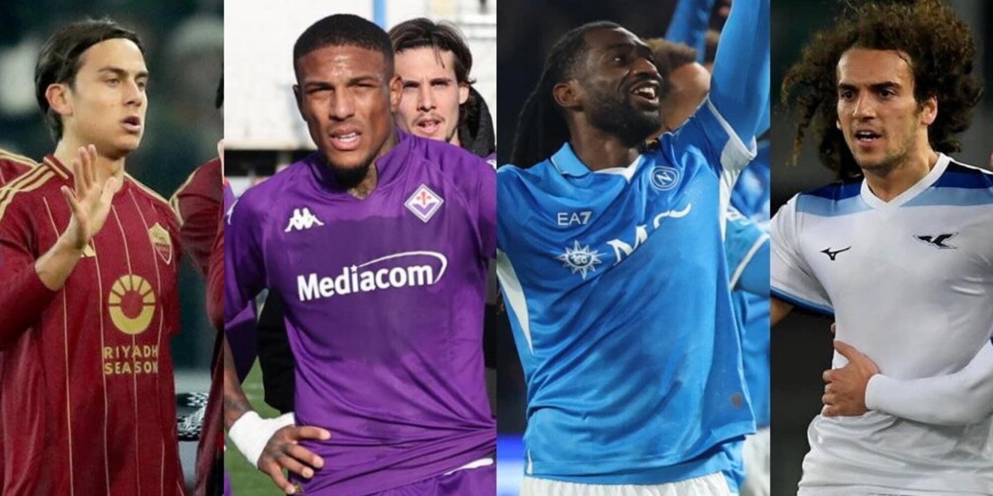 Proiezione media punti Serie A: la Roma rinasce, crolla la Fiorentina